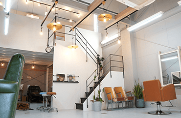 デザイン性の高い店舗空間